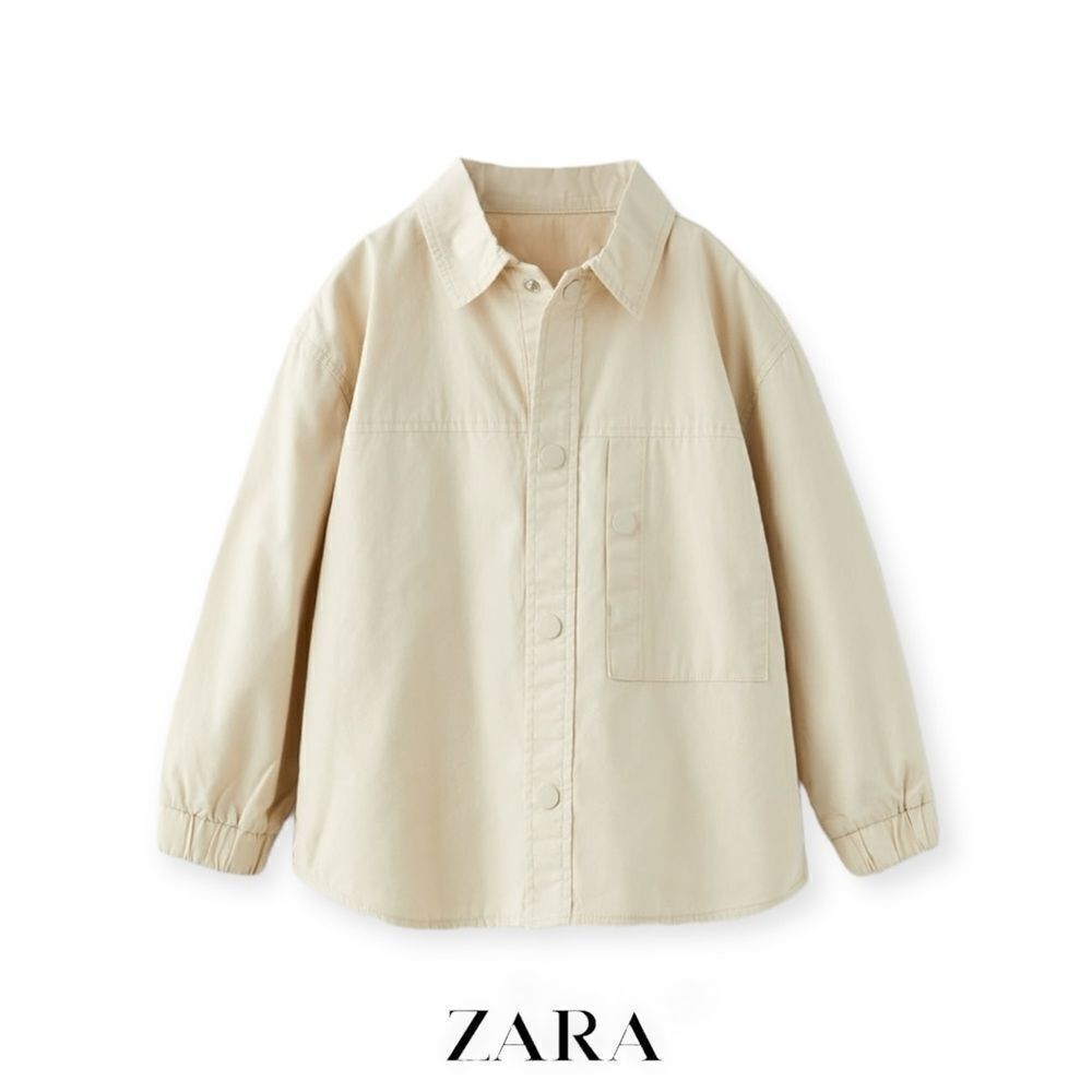 ZARA Kids | Ecru | CARGO OVERSHIRT